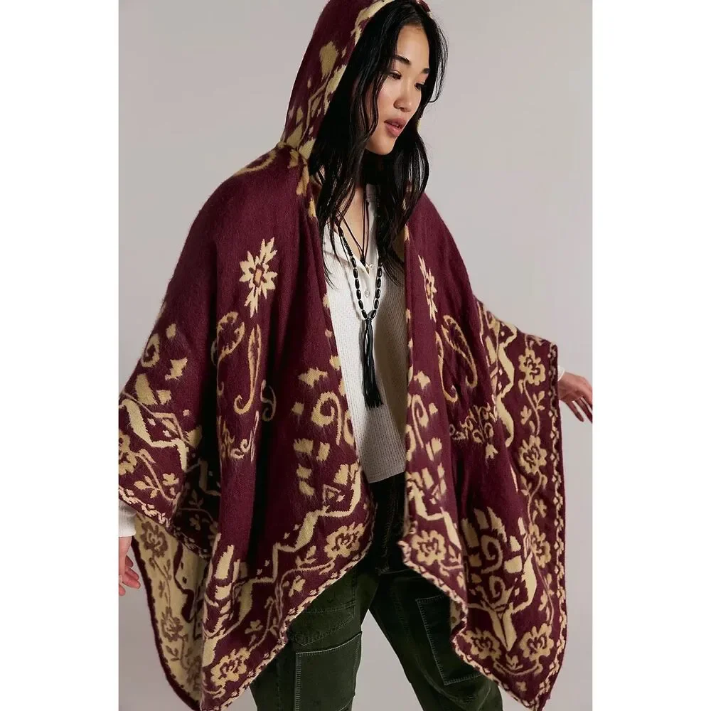 Free People Rown Printed Duster Size OS